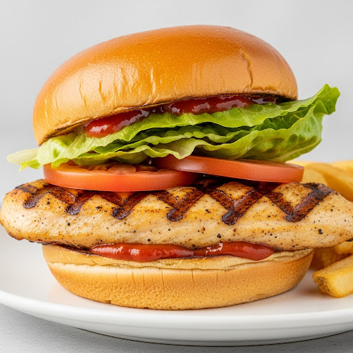1_2lb Chicken Fillet Burger