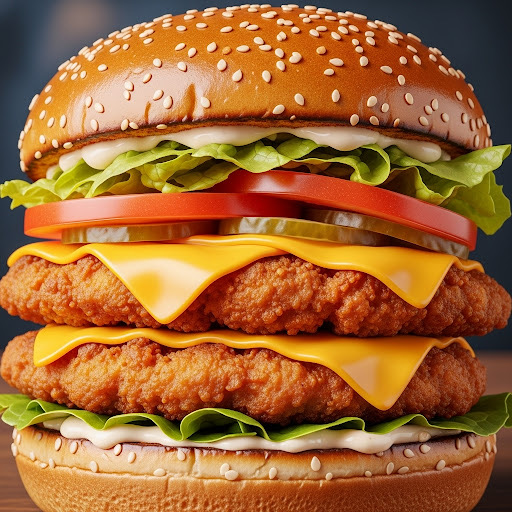 1_2lb Chicken Tower Burger