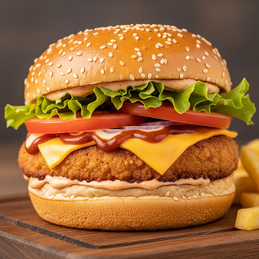 1_4lb Chicken Fillet Burger